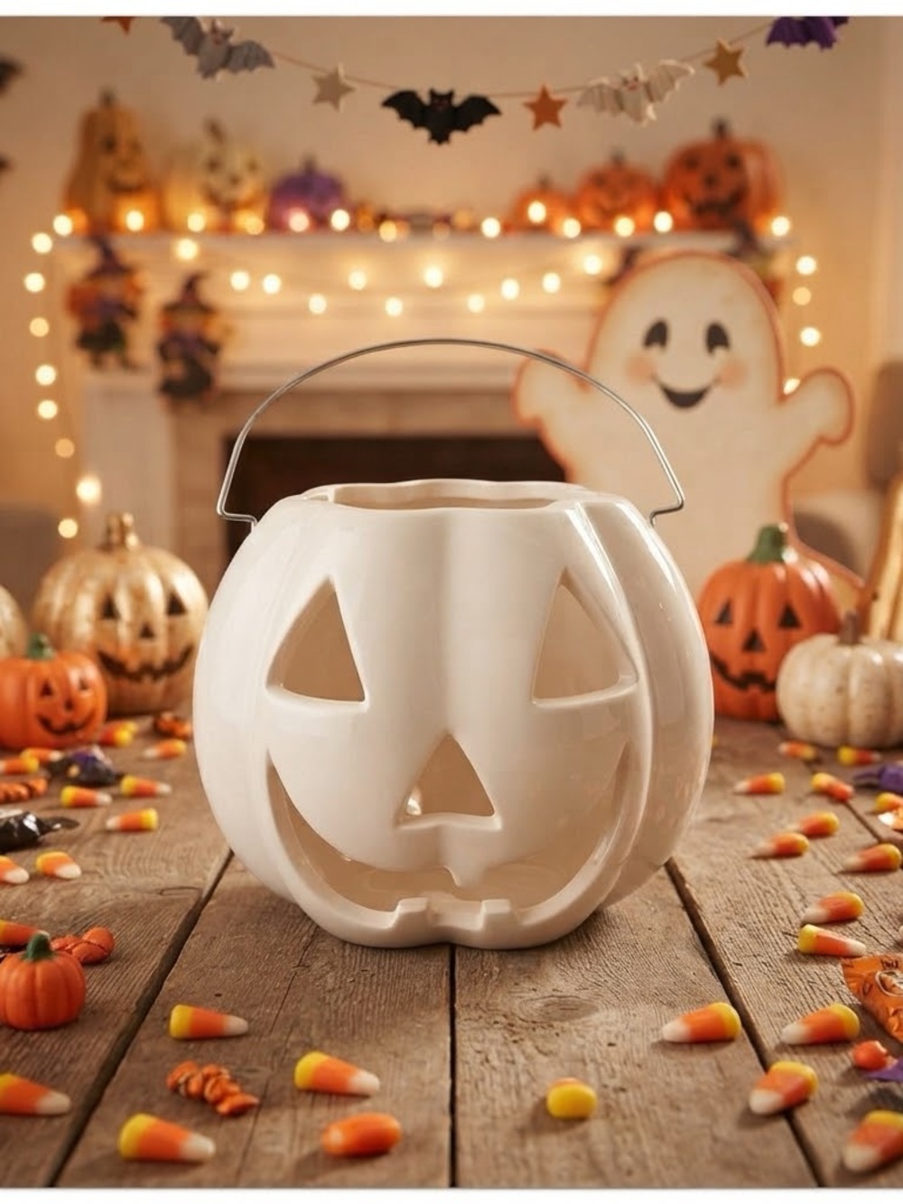 White Jack-o’-lantern
